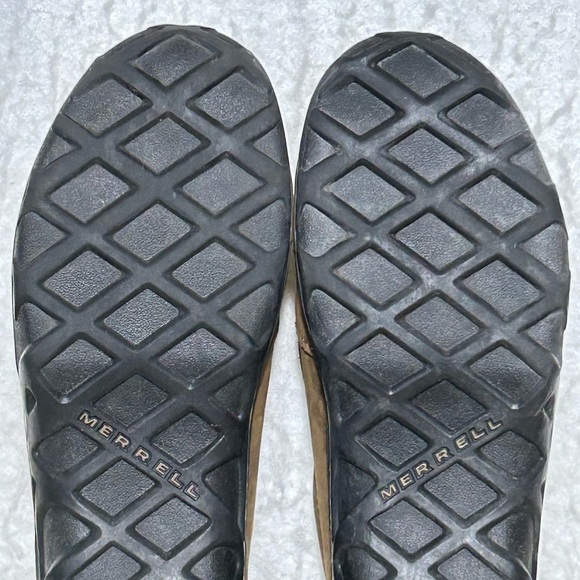 Merrell Big Kids Brown Nubuck Leather Jungle Moc Slip On Casual Shoes SZ US 6 - Picture 10 of 12